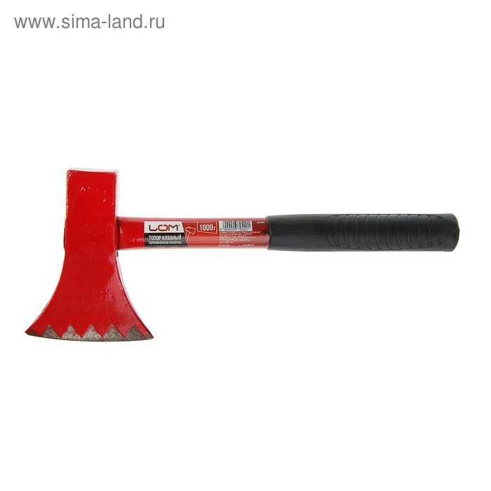Топор столярный ЛОМ, металлическая обрезиненная рукоятка, 1000 г Топор столярный ЛОМ, металлическая обрезиненная рукоятка, 1000 г