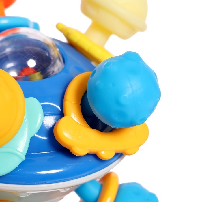 Погремушка с прорезывателем «Летающая тарелка»