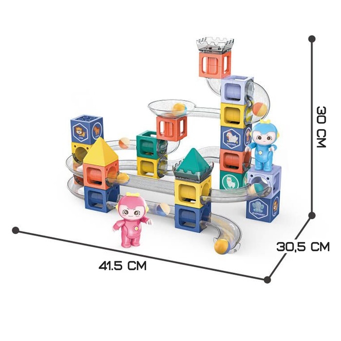 Конструктор магнитный «Марблс», 52 детали Конструктор магнитный «Марблс», 52 детали