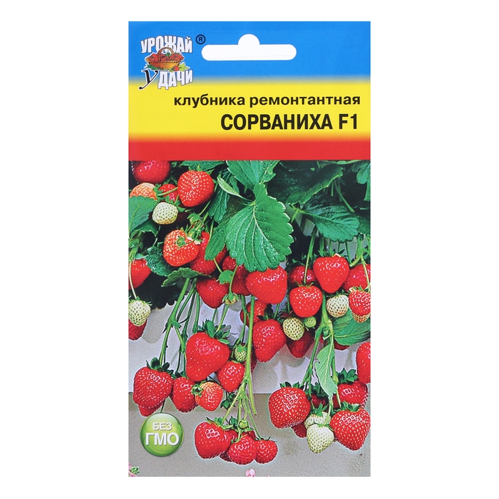 Семена Клубника ремонт.  Семена Клубника ремонт. "СОРВАНИХА" F1,5 шт.