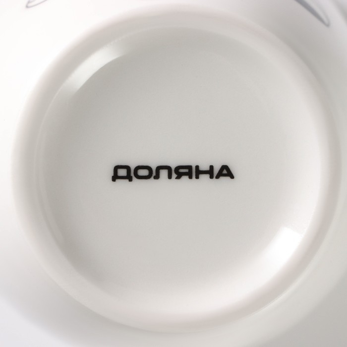 Кружка фарфоровая Доляна «Котики меломаны», 350 мл, цвет белый Кружка фарфоровая Доляна «Котики меломаны», 350 мл, цвет белый