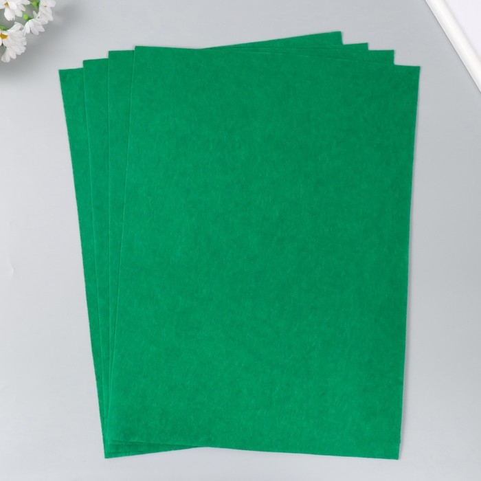 Фетр 1 мм Фетр 1 мм "Лесной" набор 4 листа 30х40 см