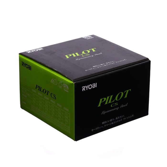 Катушка Pilot CS 3500 RYOBI, 6+1 подшипник, 5.0:1 Катушка Pilot CS 3500 RYOBI, 6+1 подшипник, 5.0:1