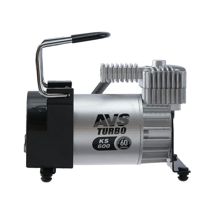 Компрессор автомобильный AVS KS600, 12 В, 23 А, 60 л/мин Компрессор автомобильный AVS KS600, 12 В, 23 А, 60 л/мин