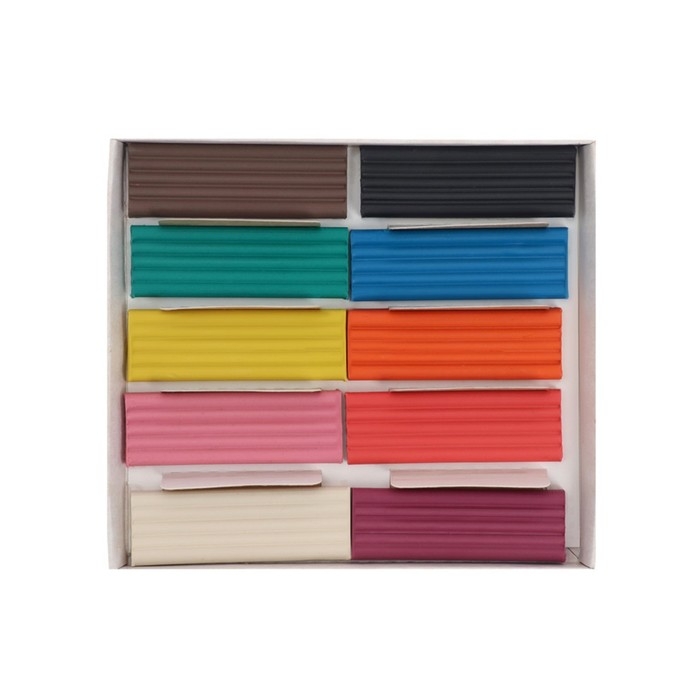 Пластилин Calligrata, 10 цветов, 150 г Пластилин Calligrata, 10 цветов, 150 г