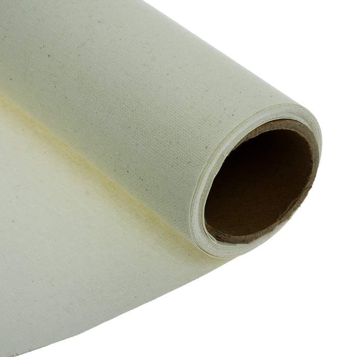 Холст в рулоне 1,6х3 м, хлопок 100%, акриловый грунт, мелкое зерно, 280 г/м² Холст в рулоне 1,6х3 м, хлопок 100%, акриловый грунт, мелкое зерно, 280 г/м²