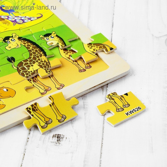 Пазл большой «Звери» Пазл большой «Звери»