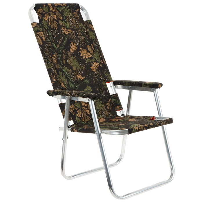 Кресло - шезлонг №3 «Медведь», до 120 кг, цвет МИКС