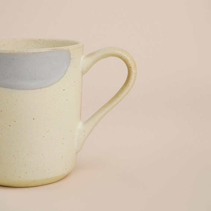 Набор кружек фарфоровых SL Home «Волны Сардинии», 400 мл, цвет бежевый Набор кружек фарфоровых SL Home «Волны Сардинии», 400 мл, цвет бежевый