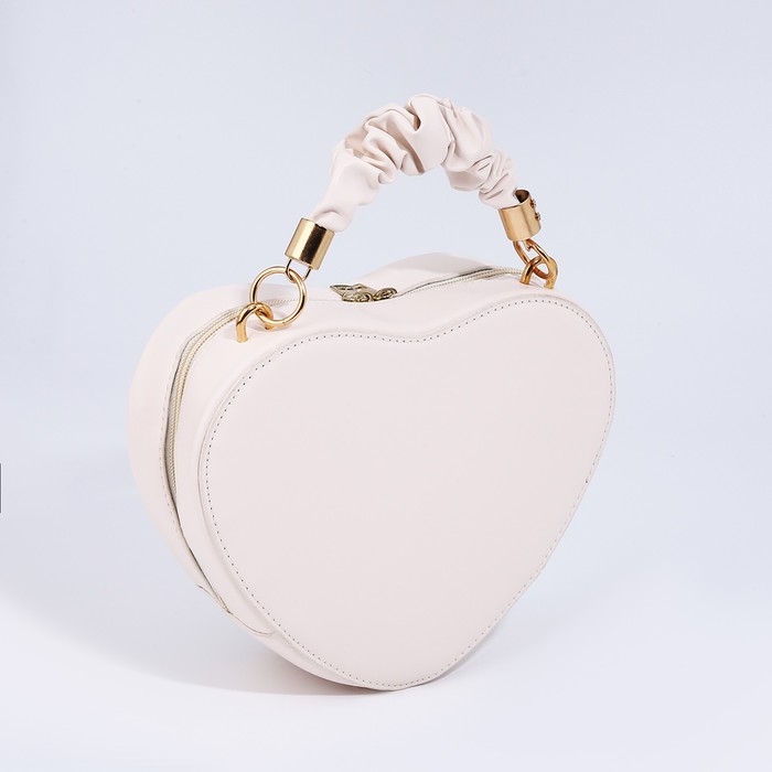 Сумка кросс-боди на молнии, цвет белый Сумка кросс-боди на молнии, цвет белый