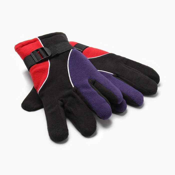 Перчатки мужские двухслойные MINAKU цв. красный, р-р 26 см Перчатки мужские двухслойные MINAKU цв. красный, р-р 26 см