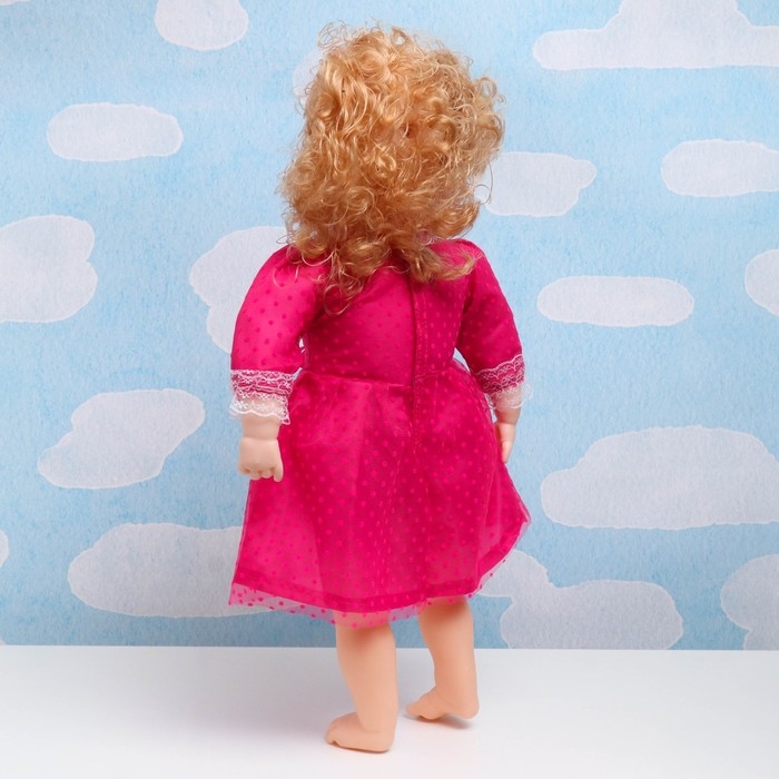 Кукла мягкая Кукла мягкая "Вероника" для девочек, резина, текстиль, 60 см, микс