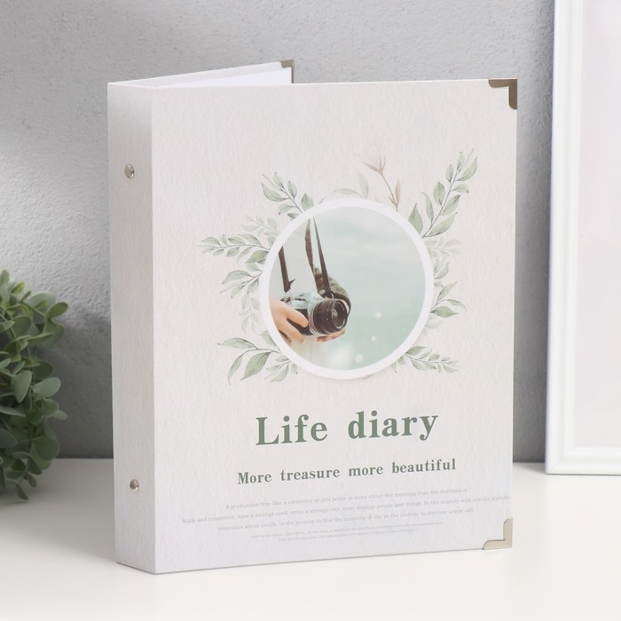 Фотоальбом на 320 фото 9х13 см "Ценные воспоминания" 30,5х24х4,2 см