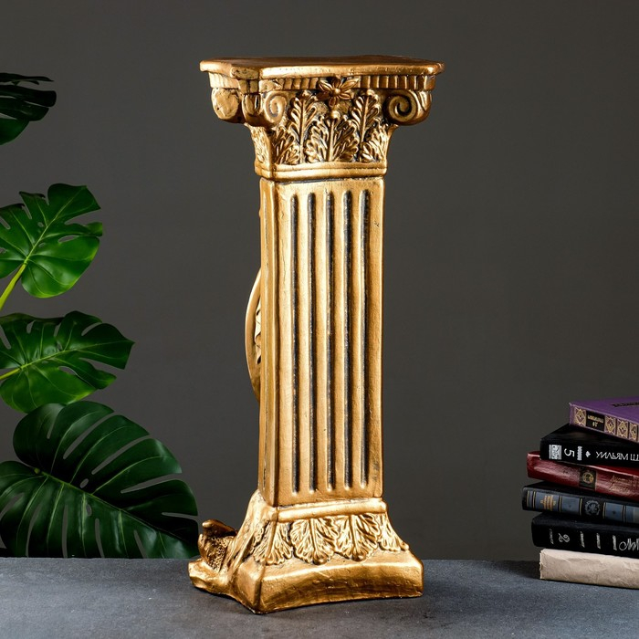 Колонна Колонна "С девушкой" бронза 67см