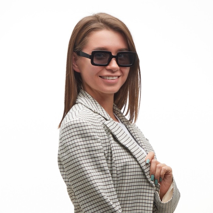 Очки солнцезащитные Очки солнцезащитные "OneSun", uv 400, дужка 14.5 см, ширина 14 см, линза 3 х 4.5 см