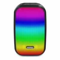 Портативная колонка Smartbuy BLOOM 3, 5 Вт, 500мАч, BT, USB, MP3, FM, RGB, черная