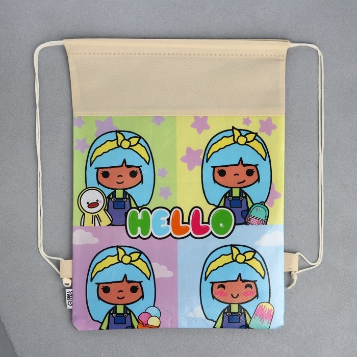 Мешок для обуви «Милашка» полиэстер, размер 30 х 40 см Мешок для обуви «Милашка» полиэстер, размер 30 х 40 см