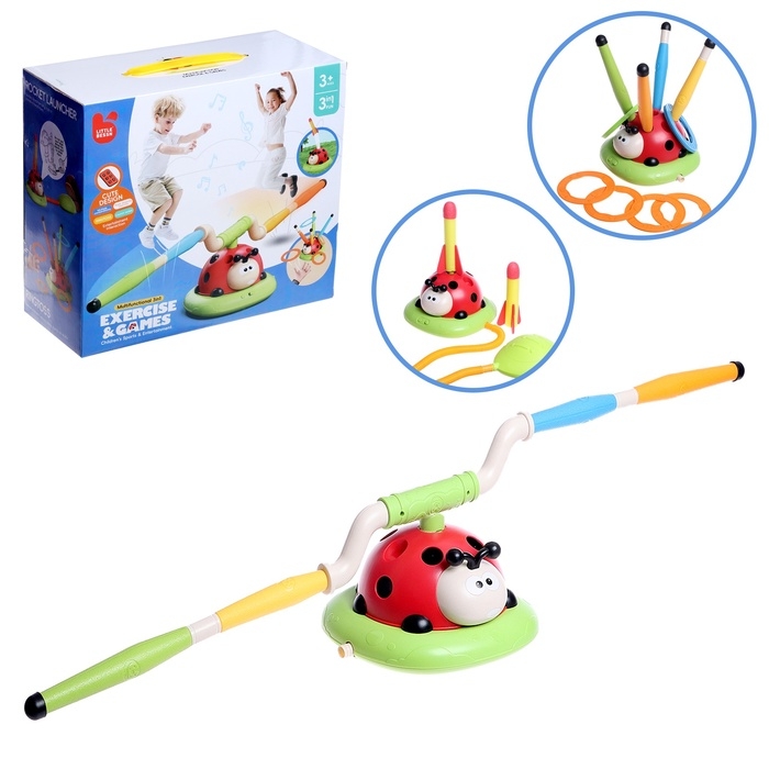 Тренажер Тренажер "Божья коровка", игра 3 в 1