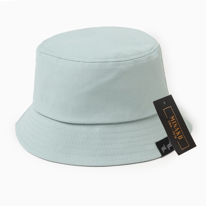 Панама детская Панама детская "Классика" MINAKU цвет голубой, р-р 52