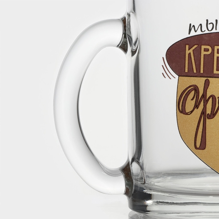 Кружка стеклянная «Ягодка моя», 320 мл, рисунок МИКС Кружка стеклянная «Ягодка моя», 320 мл, рисунок МИКС