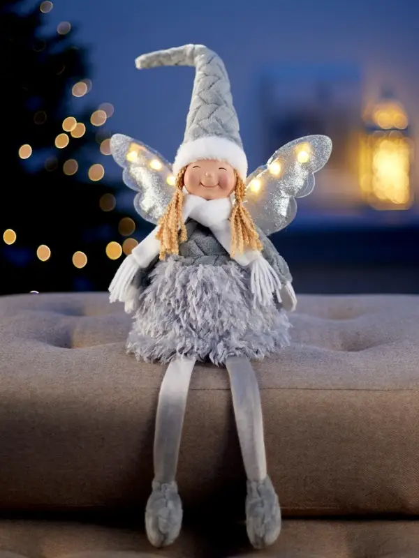 Фигура текстиль «Кукла в розовом» 70 см, 6 LED, AG10x3 (в компл.), Т/БЕЛЫЙ Фигура текстиль «Кукла в розовом» 70 см, 6 LED, AG10x3 (в компл.), Т/БЕЛЫЙ