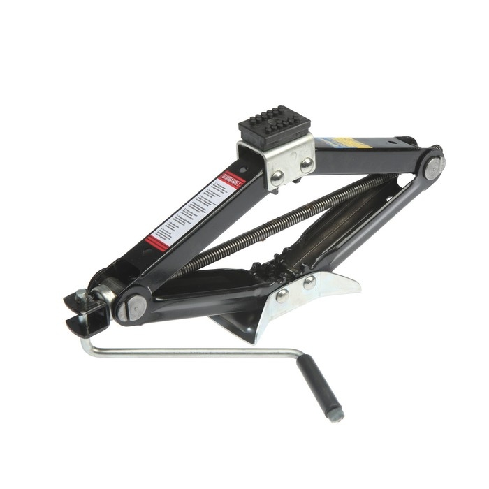 Домкрат ромбический ТУНДРА, с резиновой опорой, высота подъема 100 - 400 мм, 1 тонна Домкрат ромбический ТУНДРА, с резиновой опорой, высота подъема 100 - 400 мм, 1 тонна