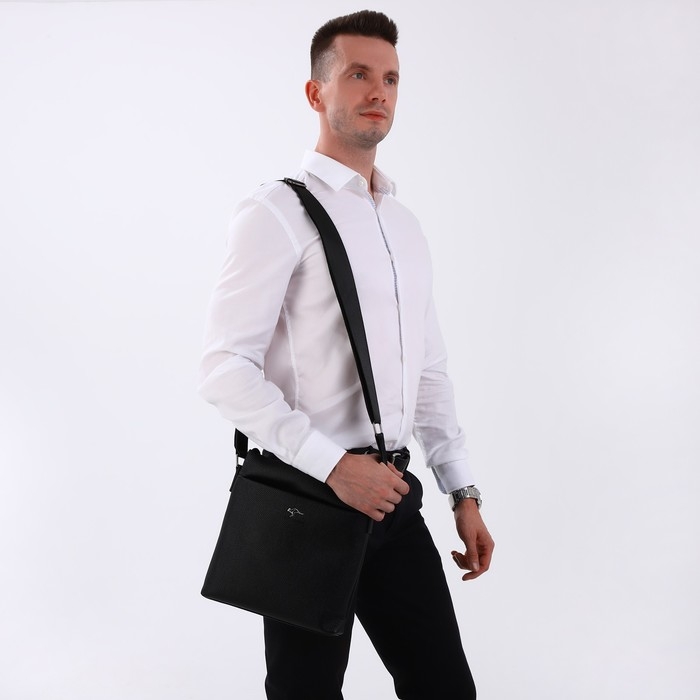 Сумка мужская, цвет чёрный Сумка мужская, цвет чёрный