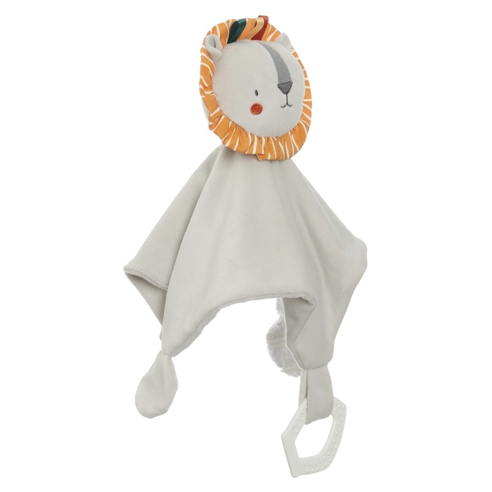 Комфортер - игрушка «Львенок Леон», погремушка, прорезыватель, цвет серый, Крошка Я Комфортер - игрушка «Львенок Леон», погремушка, прорезыватель, цвет серый, Крошка Я