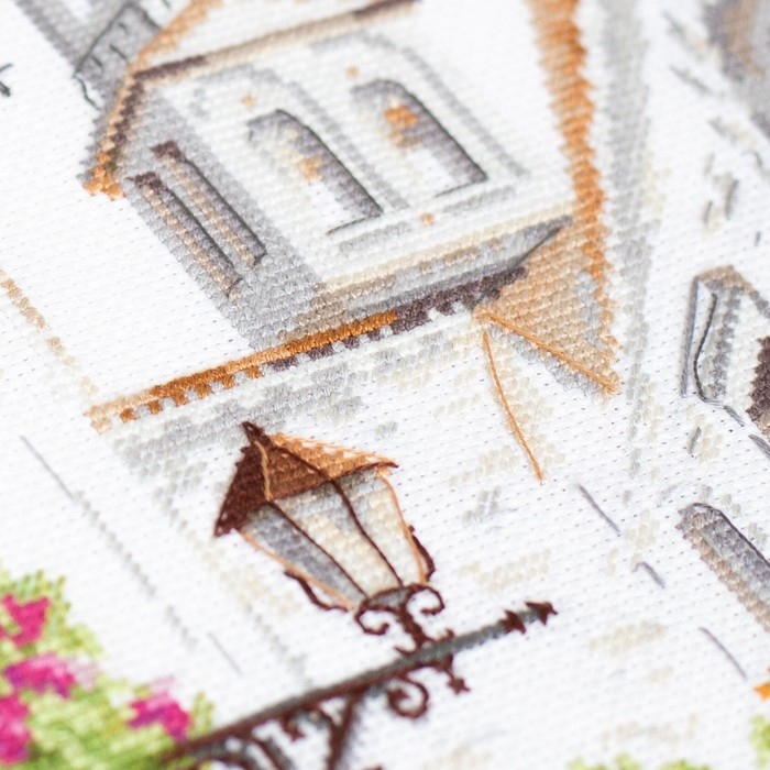 Набор для вышивания «По старым улочкам», 18 × 26 Набор для вышивания «По старым улочкам», 18 × 26