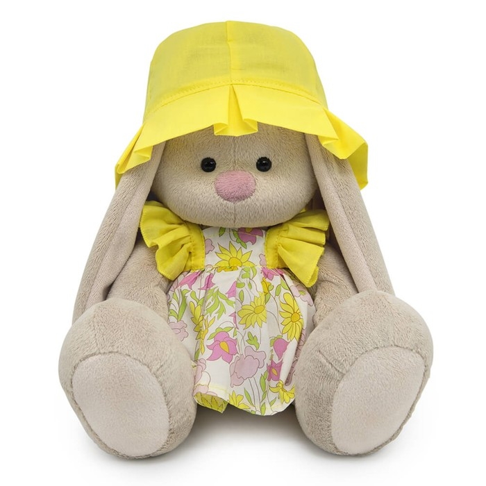 Мягкая игрушка «Зайка Ми», в летнем комплекте с панамой, 18 см Мягкая игрушка «Зайка Ми», в летнем комплекте с панамой, 18 см