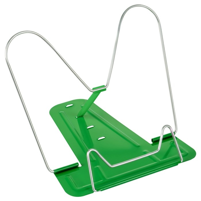 Подставка для книг Подставка для книг "СТАММ", металлическая, зеленая