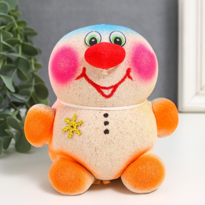 Растущая травка Растущая травка "Снеговик"