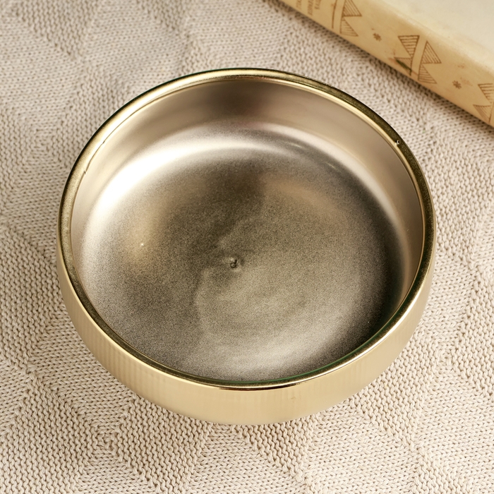 Кашпо - подставка для мелочей  Кашпо - подставка для мелочей "Страйпс" 15х15х8см