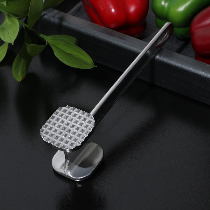 Молоток для мяса Доляна «Хозяин», 19,5 см, цвет серый Молоток для мяса Доляна «Хозяин», 19,5 см, цвет серый