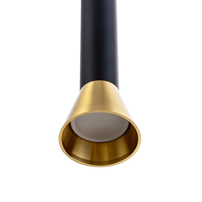 Светильник подвесной Светильник подвесной "Кларнета" GU10 35Вт черный 7х7х25,5-125,5см