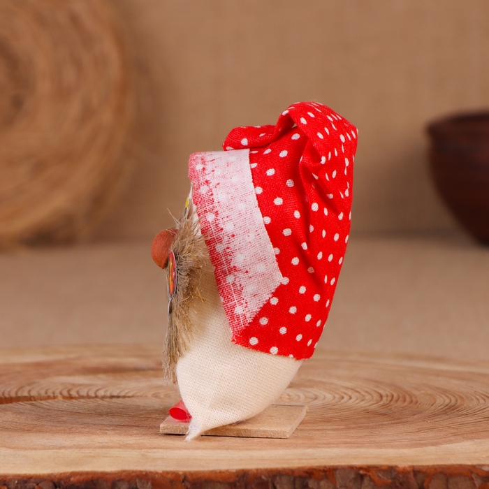 Оберег «Домовой», с ложкой, 10 см, микс Оберег «Домовой», с ложкой, 10 см, микс