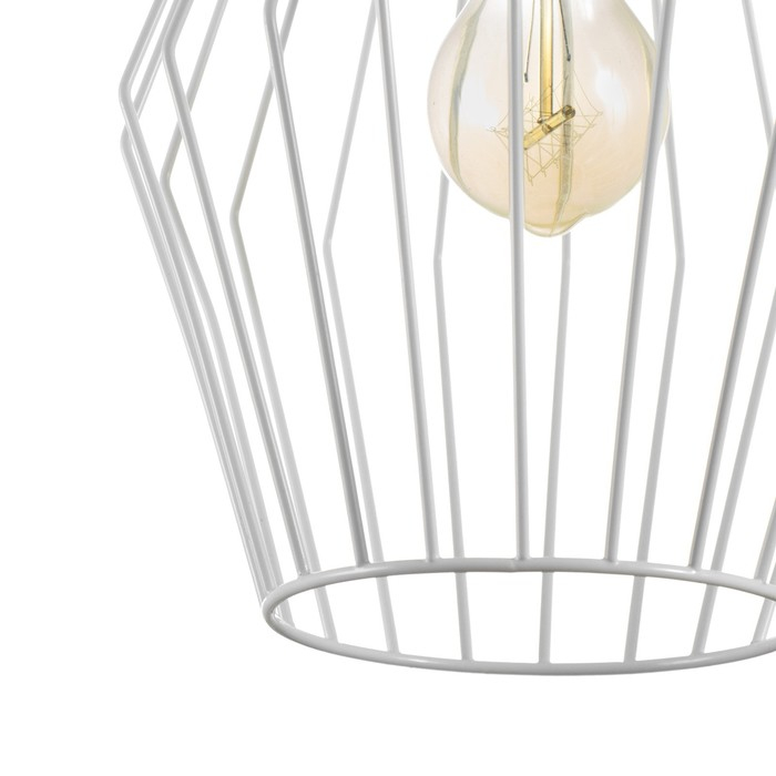 Светильник "Ромб" 1х40Вт E27 белый 22х22х25 см BayerLux