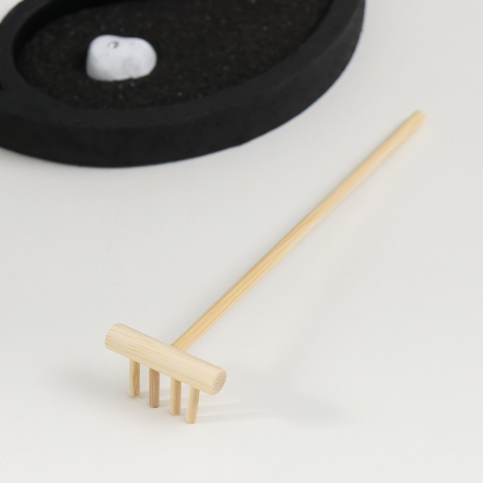 Сад камней Дзен  Сад камней Дзен "Инь и Янь"  14,8х14,8х1,7см