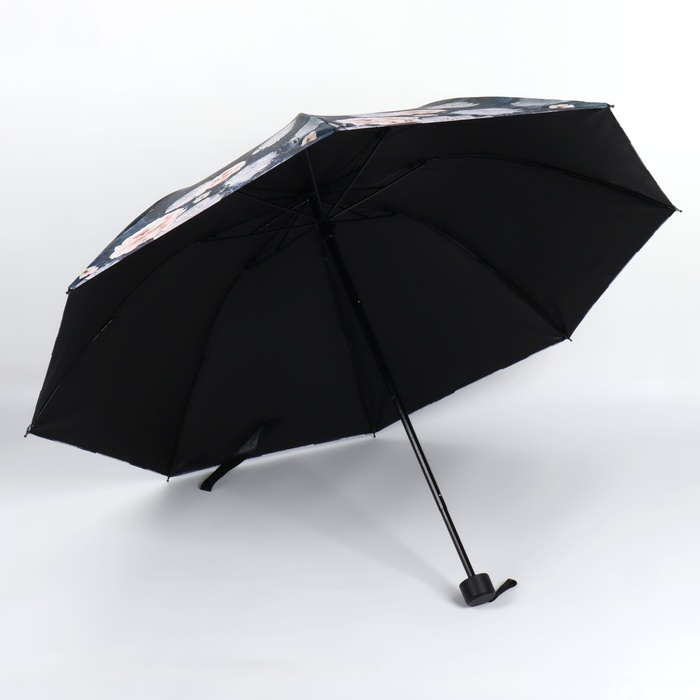 Зонт механический «Пионы», эпонж, 4 сложения, 8 спиц, R = 48/56 см, D = 112 см, цвет МИКС Зонт механический «Пионы», эпонж, 4 сложения, 8 спиц, R = 48/56 см, D = 112 см, цвет МИКС