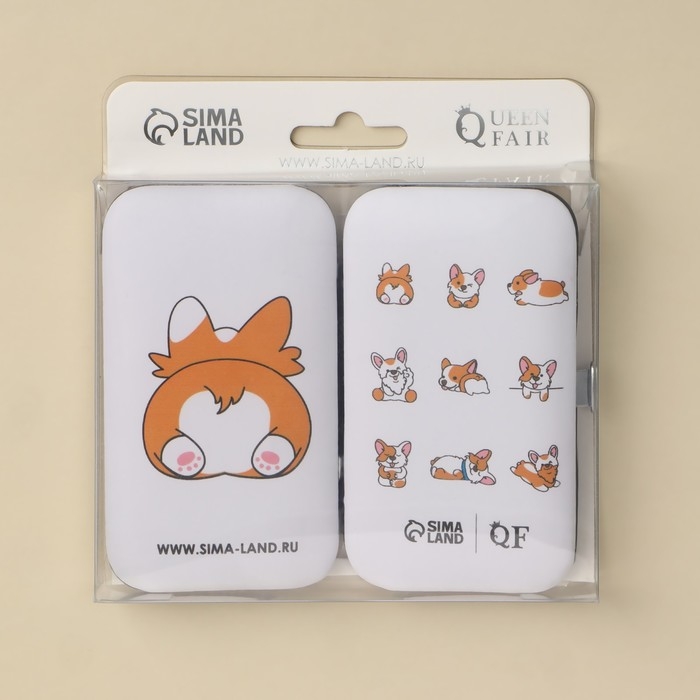 Набор маникюрный «CORGI», 7 предметов, PVC-чехол, разноцветный Набор маникюрный «CORGI», 7 предметов, PVC-чехол, разноцветный