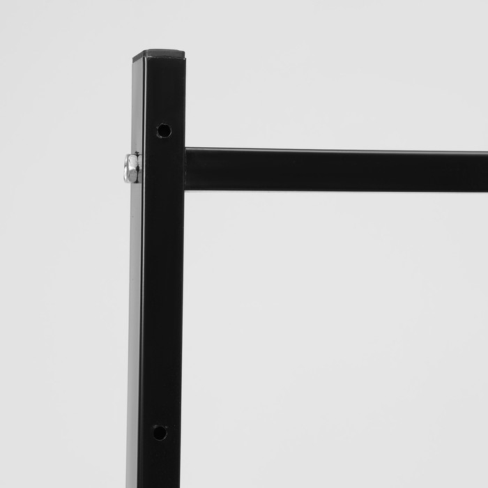 Накопитель разборный на колесах, 5 корзин, 58×53×146 см, цвет чёрный Накопитель разборный на колесах, 5 корзин, 58×53×146 см, цвет чёрный