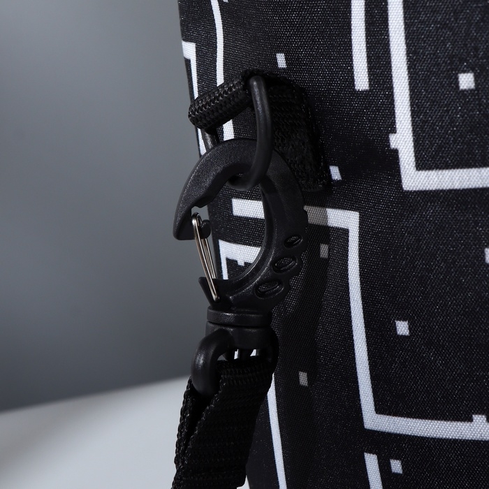 Сумка-футляр «Геометрия», 2 люверса, d = 21 × 23 см, цвет разноцветный Сумка-футляр «Геометрия», 2 люверса, d = 21 × 23 см, цвет разноцветный