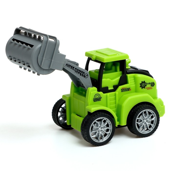 Трактор инерционный «Строитель», МИКС Трактор инерционный «Строитель», МИКС