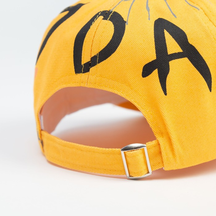 Кепка детская MINAKU «Граффити», цвет жёлтый, размер 54 Кепка детская MINAKU «Граффити», цвет жёлтый, размер 54