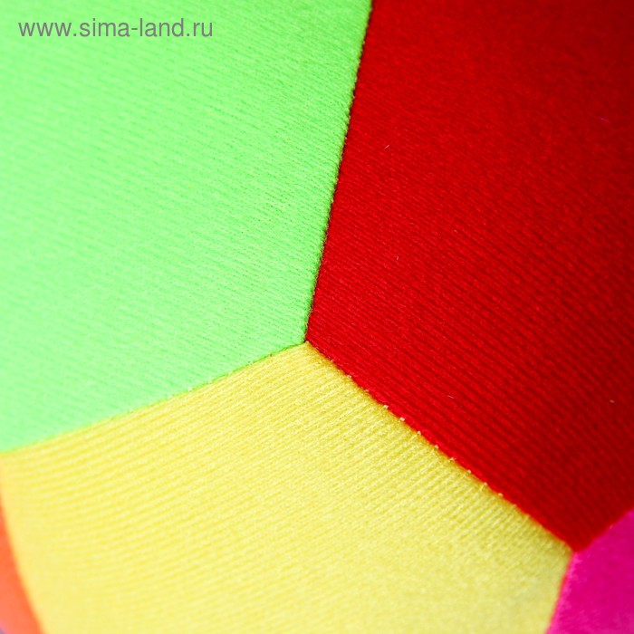 Развивающая игрушка «Мяч футбольный цветной», с бубенчиком Развивающая игрушка «Мяч футбольный цветной», с бубенчиком