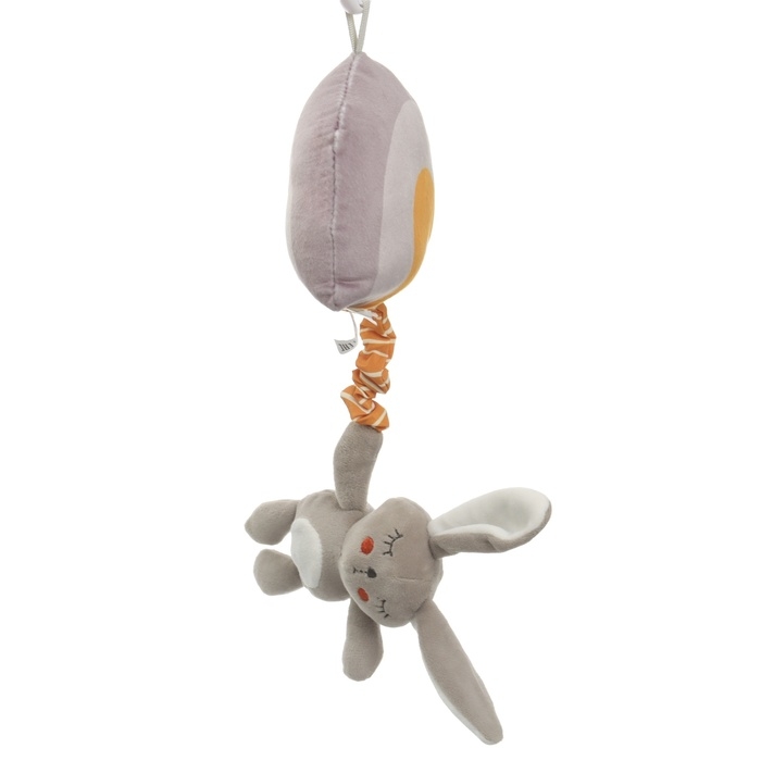 Подвеска музыкальная «Зайка Бонни», с пищалкой, на кроватку, коляску, Крошка Я Подвеска музыкальная «Зайка Бонни», с пищалкой, на кроватку, коляску, Крошка Я