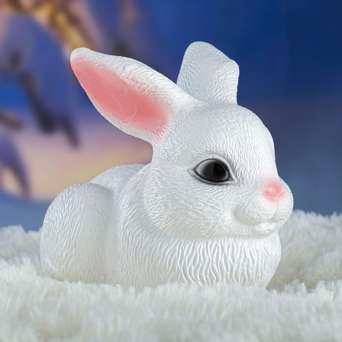 Копилка Копилка "Зайчик" белый, 18х11х15см