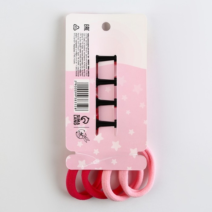 Заколки и резинки для волос «Для принцессы», (4 заколки,4 резинки) Заколки и резинки для волос «Для принцессы», (4 заколки,4 резинки)