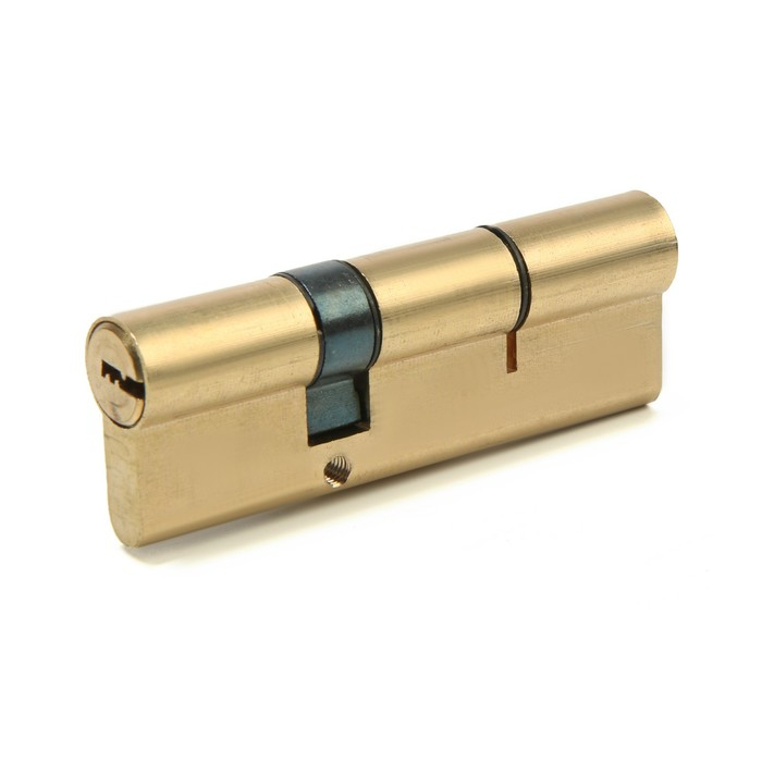 Цилиндровый механизм для китайской двери, 90 мм, латунь, цвет золото Цилиндровый механизм для китайской двери, 90 мм, латунь, цвет золото