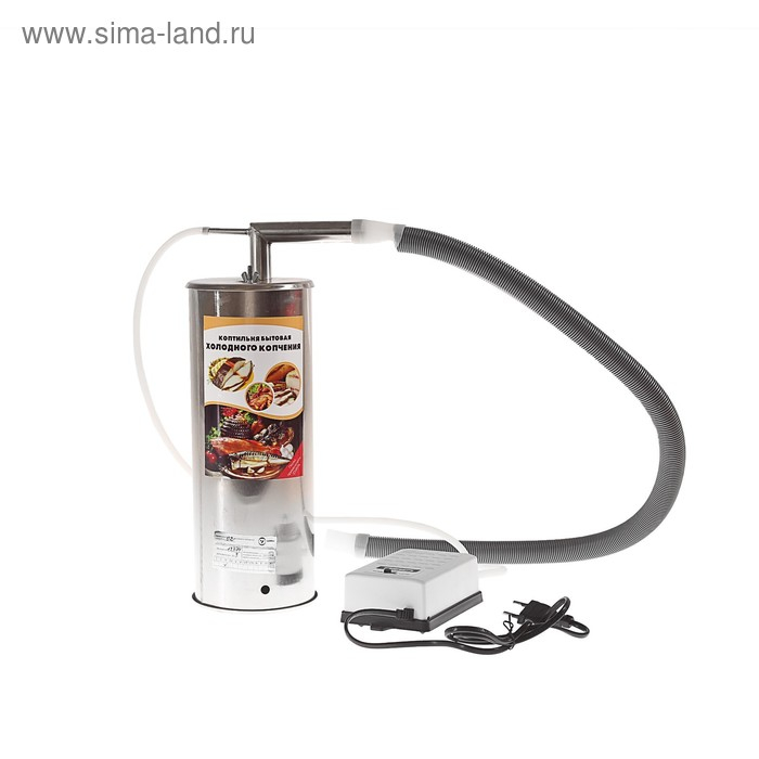 Коптильня холодного копчения Коптильня холодного копчения "Дым Дымыч" 02, дымогенератор, серебристая